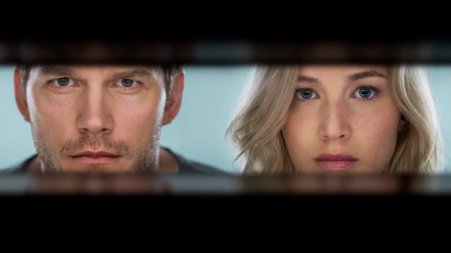 Man woman looking mirror together #2 free wallpaper - medium preview image