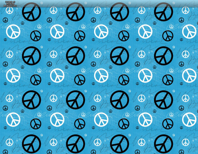 Blue background peace signs sky free wallpaper - medium preview image