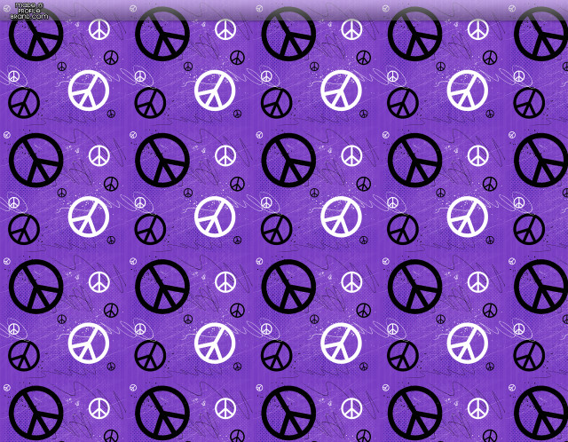 Purple peace sign background white free wallpaper - medium preview image