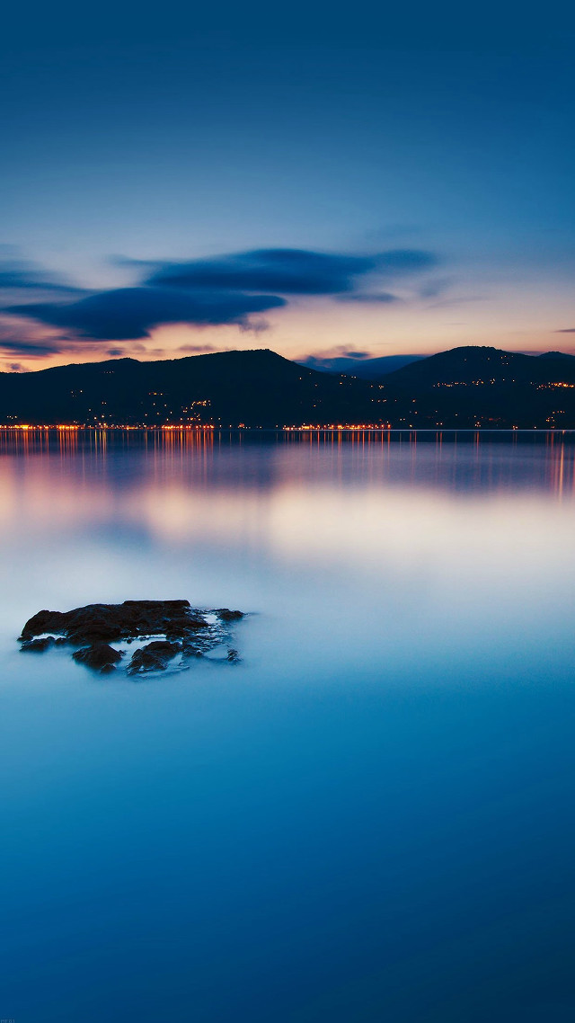 Large body of water rock #3 free wallpaper - medium preview image