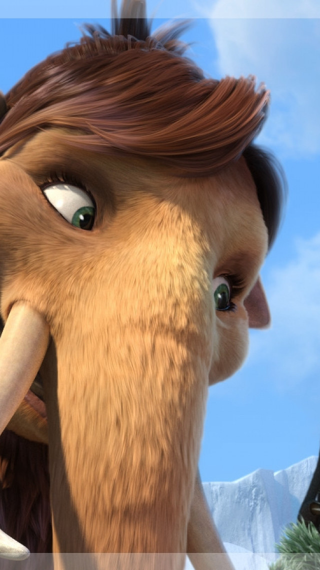 Horse blue sky clouds green free wallpaper - medium preview image
