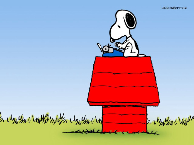 Cartoon dog red object grass free wallpaper - medium preview image