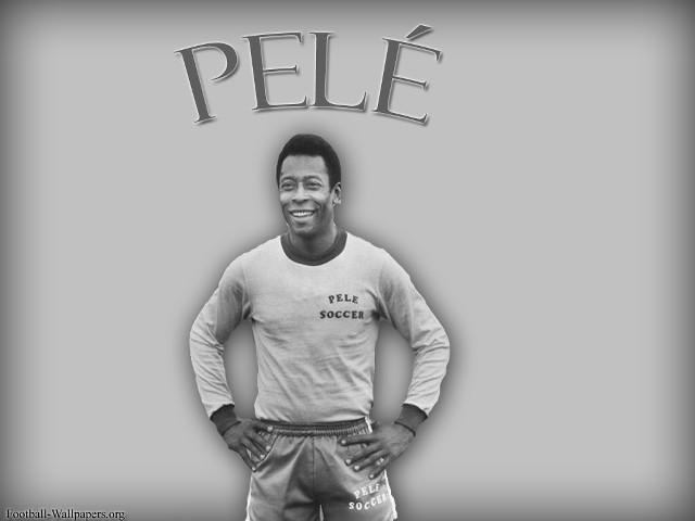 Man grey background pele image free wallpaper - medium preview image