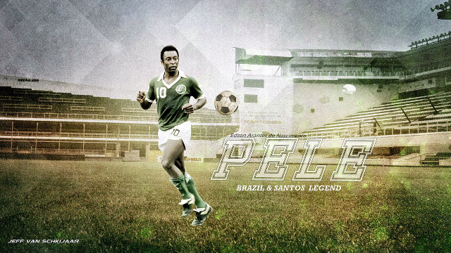 Man soccer uniform kicking ball #5 free wallpaper - medium preview image