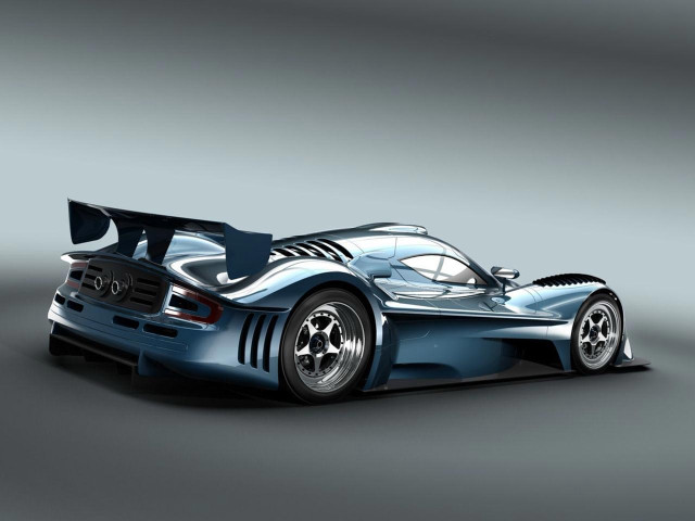 Blue sports car 3d rendering free wallpaper - medium preview image