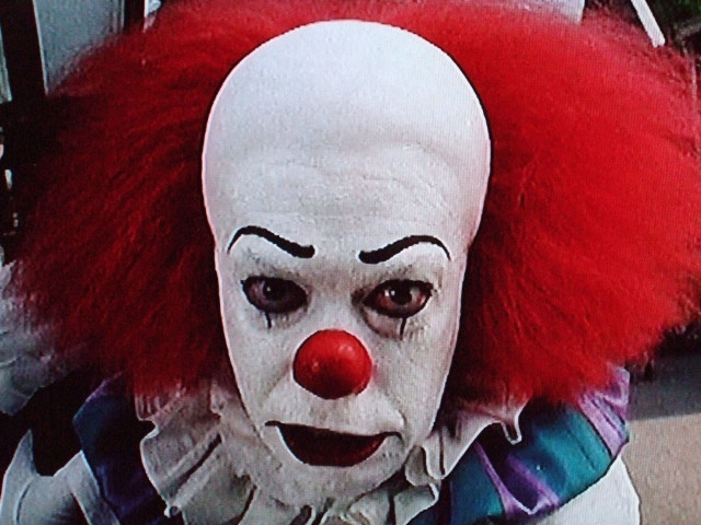 Clown red hair white face #2 free wallpaper - medium preview image