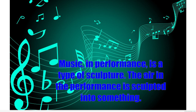 Quote about music musical notes free wallpaper - medium preview image
