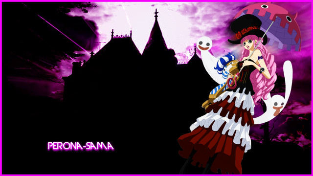 Cartoon character umbrella castle ghost free wallpaper - medium preview image