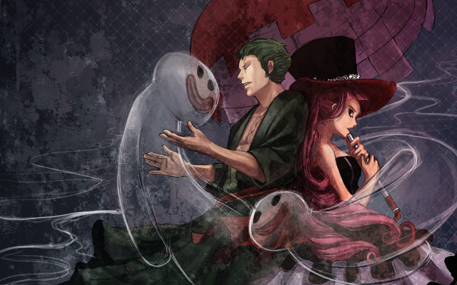 Man woman costumes hats party free wallpaper - medium preview image