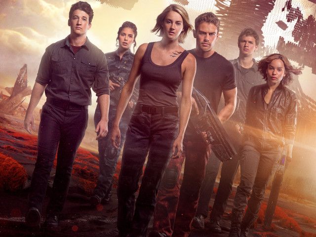 Sci fi group people gun free wallpaper - medium preview image