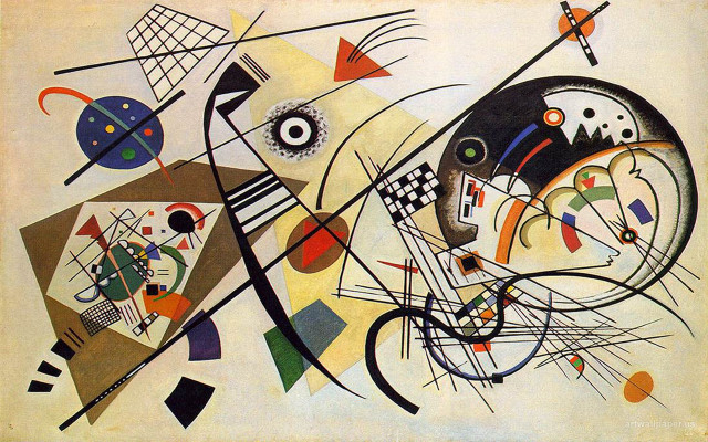 Shapes colors painting artwork abstract free wallpaper - medium preview image