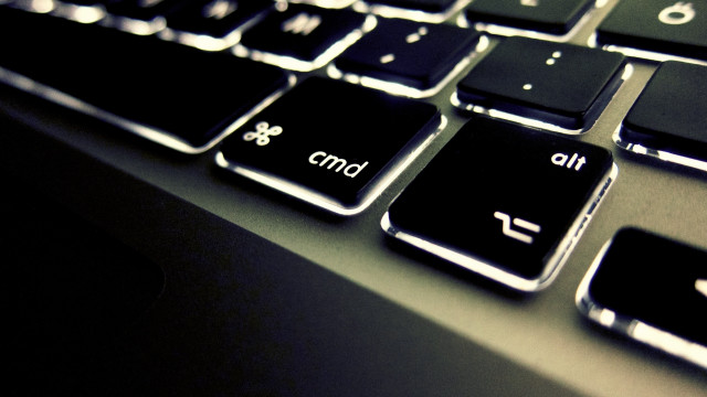Keyboard closeup black white computer free wallpaper - medium preview image