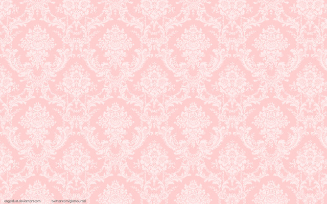 Pink white floral pattern wallpaper free wallpaper - medium preview image