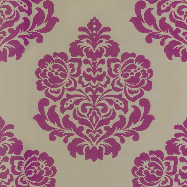 Pink white floral wallpaper design #6 free wallpaper - medium preview image