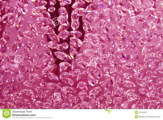 Pink background small diamonds surface free wallpaper - medium preview image