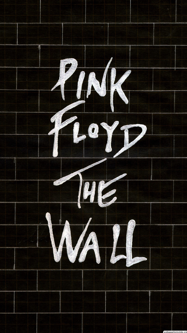 Brick wall spray painted pink free wallpaper - medium preview image