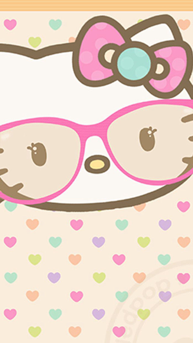 Hello kitty wallpaper hearts bow #3 free wallpaper - medium preview image