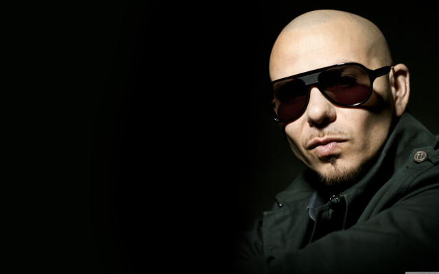 Bald man sunglasses black jacket free wallpaper - medium preview image