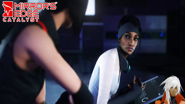 Woman blackheadband man whiteshirt blackwhitejacket free wallpaper - medium preview image