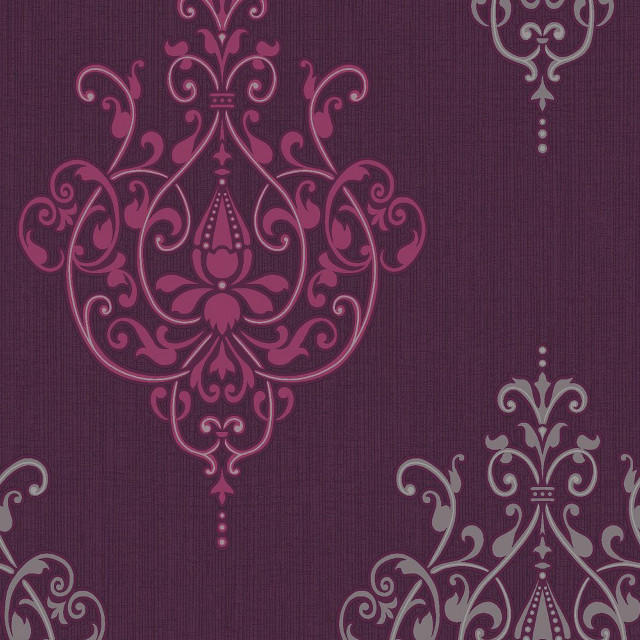 Purple silver wallpaper pattern pink free wallpaper - medium preview image