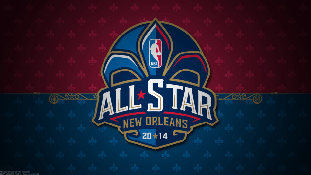 All star logo red blue free wallpaper - medium preview image
