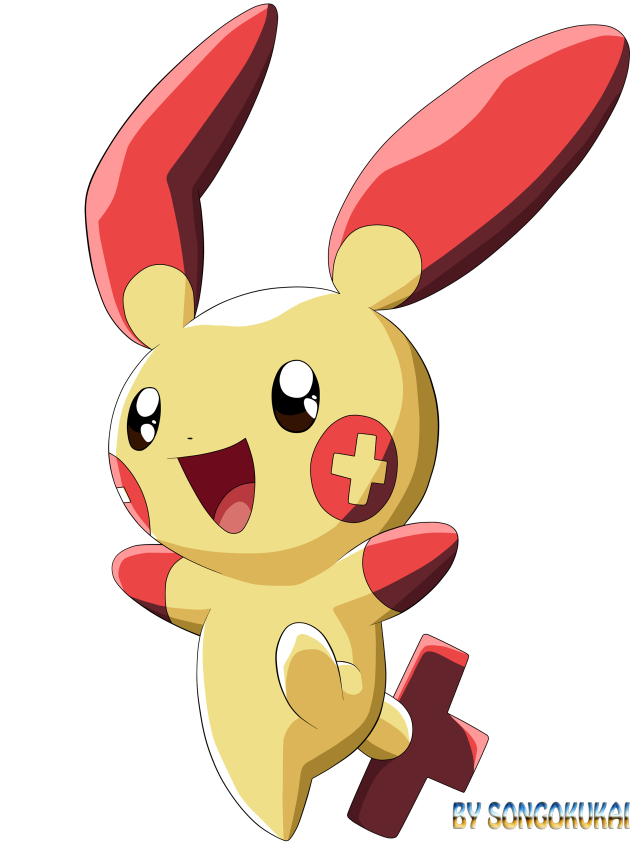 Cartoon character cross chest ears free wallpaper - medium preview image