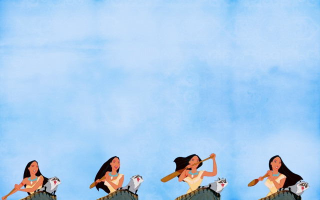 Woman rowing boat cat lap free wallpaper - medium preview image