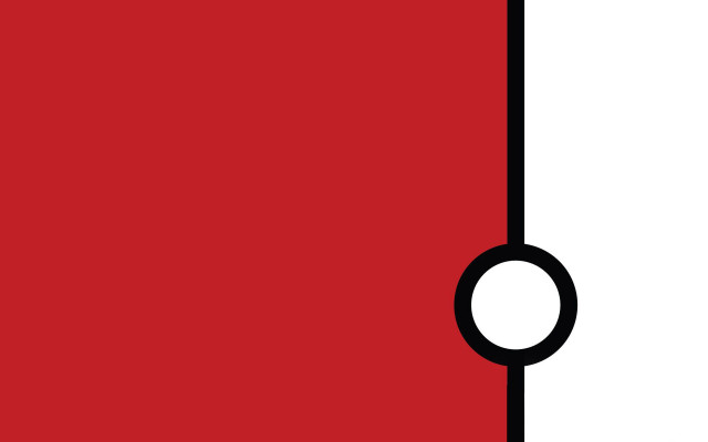 Red book black circle white free wallpaper - medium preview image