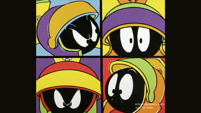 Cartoon characters colorful hats group free wallpaper - medium preview image