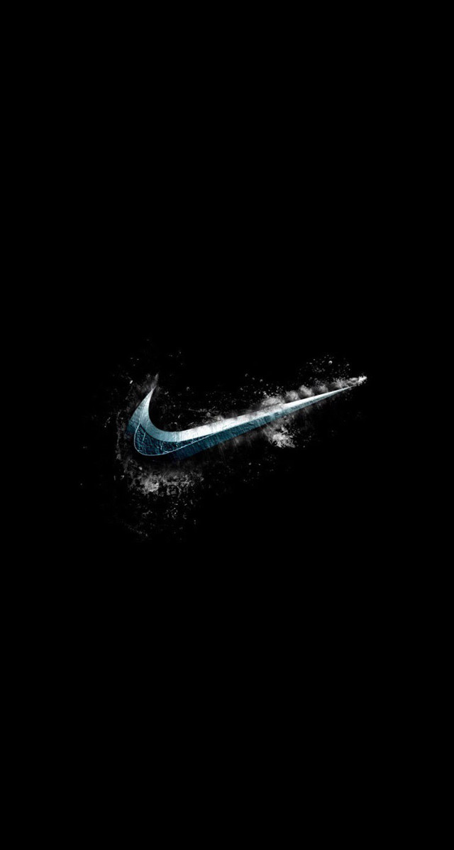 Nike logo dark water ocean free wallpaper - medium preview image