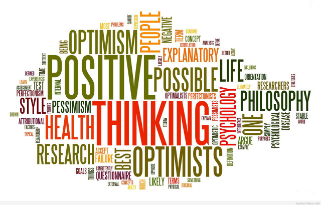 Positive thinking wordcloud arthur sarkissian free wallpaper - medium preview image