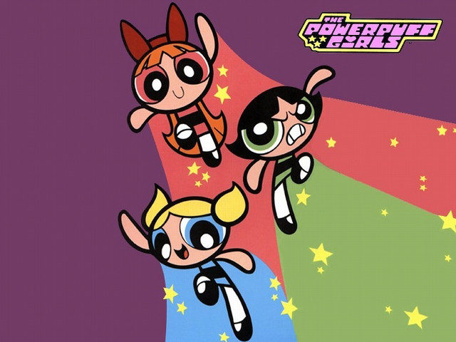 Powerpuff girls cartoon characters star free wallpaper - medium preview image