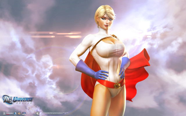 Woman white red costume red free wallpaper - medium preview image