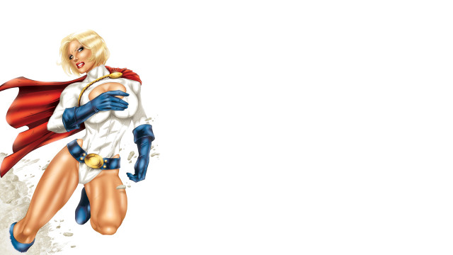 Woman superhero flying red cape free wallpaper - medium preview image