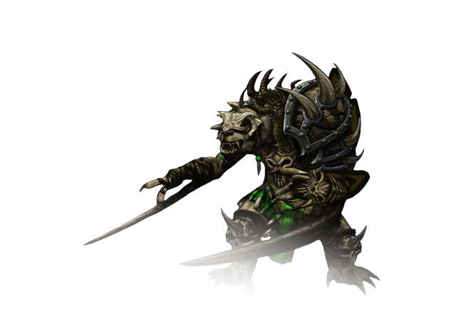 Demon sword armor computer generated free wallpaper - medium preview image