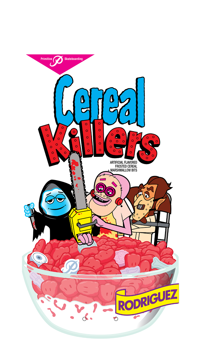 Cereal killerers cartoon characters pop free wallpaper - medium preview image