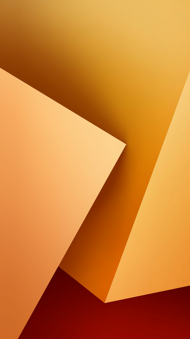 Yellow red abstract triangle 3d free wallpaper - medium preview image