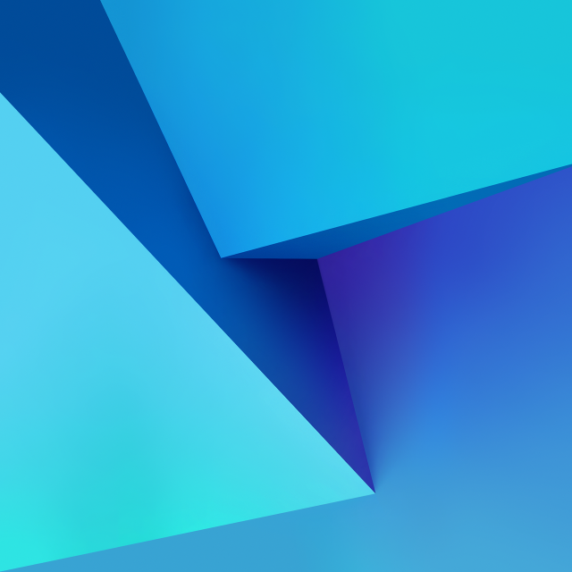 Blue background triangle shape middle free wallpaper - medium preview image