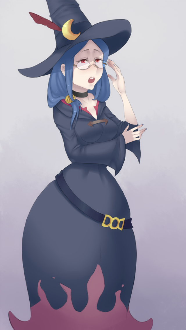 Cartoon character witch costume hat free wallpaper - medium preview image