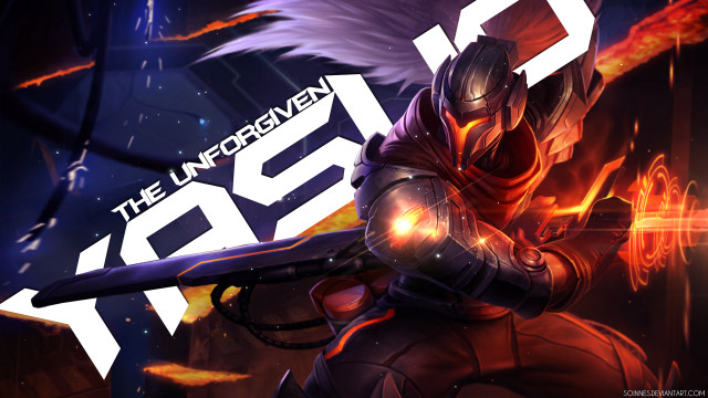 Man armor sword dark background free wallpaper - medium preview image