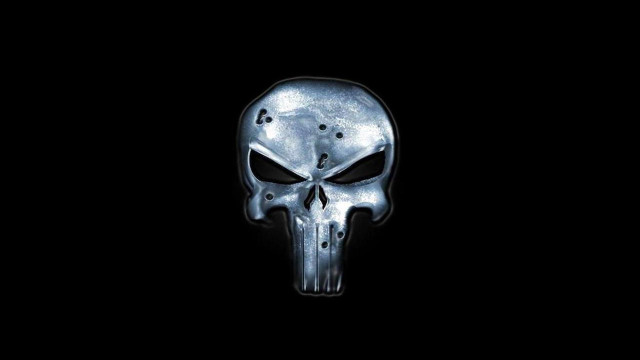 Skull black background white skull free wallpaper - medium preview image