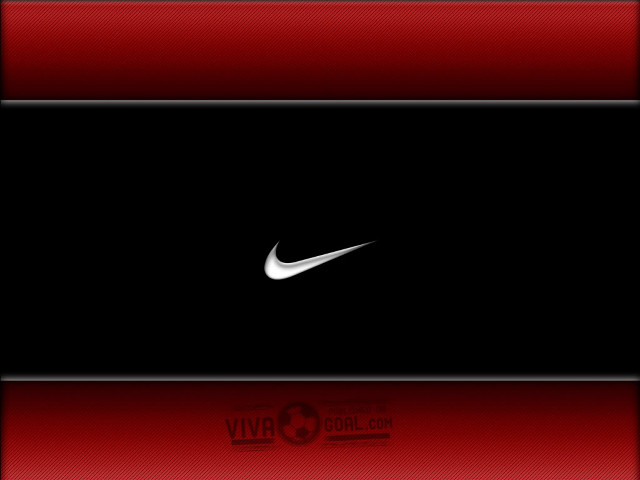 Black red wall nike logo free wallpaper - medium preview image