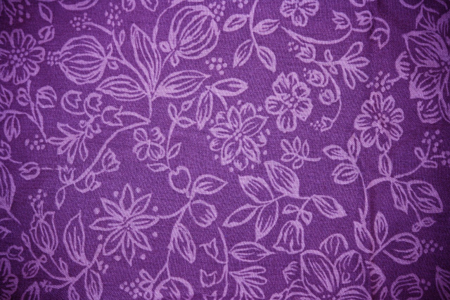 Purple background white flowers leaves free wallpaper - medium preview image