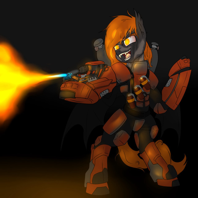 Cartoon character gun fireball hand free wallpaper - medium preview image
