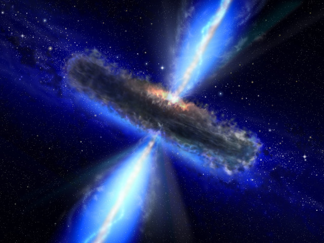 Large black hole blue light free wallpaper - medium preview image