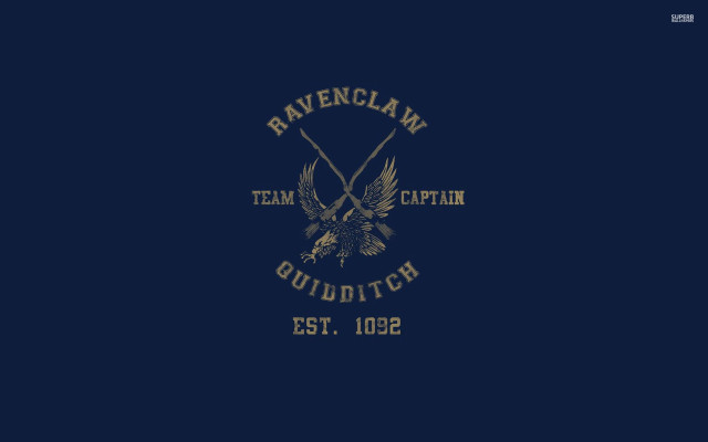 Blue background gold emblem crossed #2 free wallpaper - medium preview image