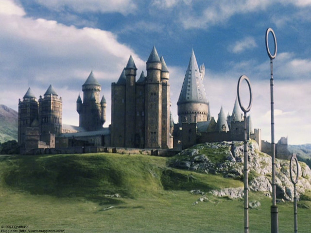 Castle clock hill cloudy sky free wallpaper - medium preview image