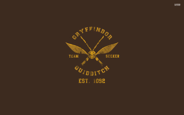 Brown background yellow logo crossed #2 free wallpaper - medium preview image