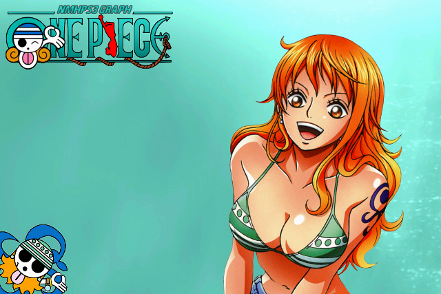 Cartoon girl bikini pirate ship free wallpaper - medium preview image