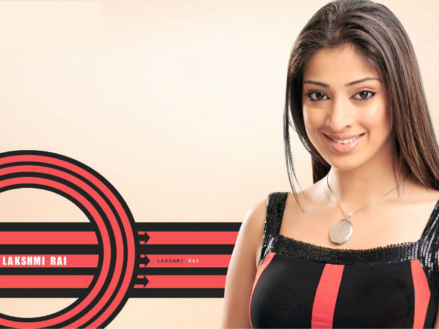 Woman black red dress smiling free wallpaper - medium preview image
